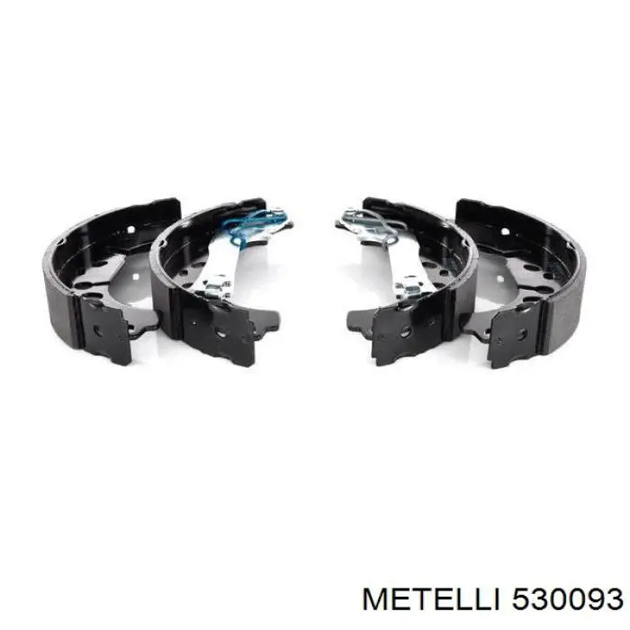 530093 Metelli Zapatas de freno de tambor traseras