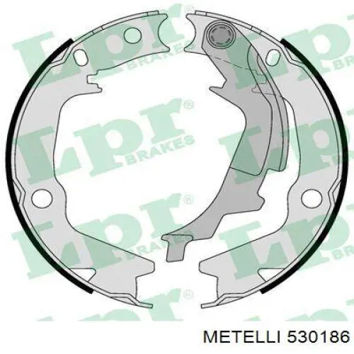 53-0186 Metelli juego de zapatas de frenos, freno de estacionamiento