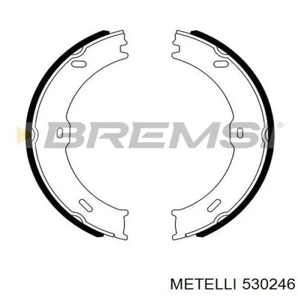 Zapatas de freno de mano Metelli 530246 precio, desde 27,38 EUR