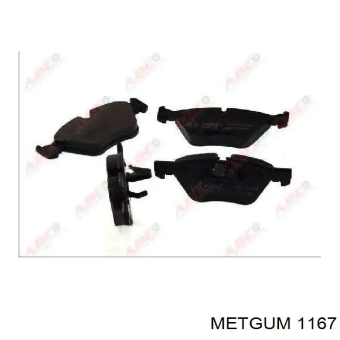 MG1167 Metgum Buje de barra estabilizadora delantera