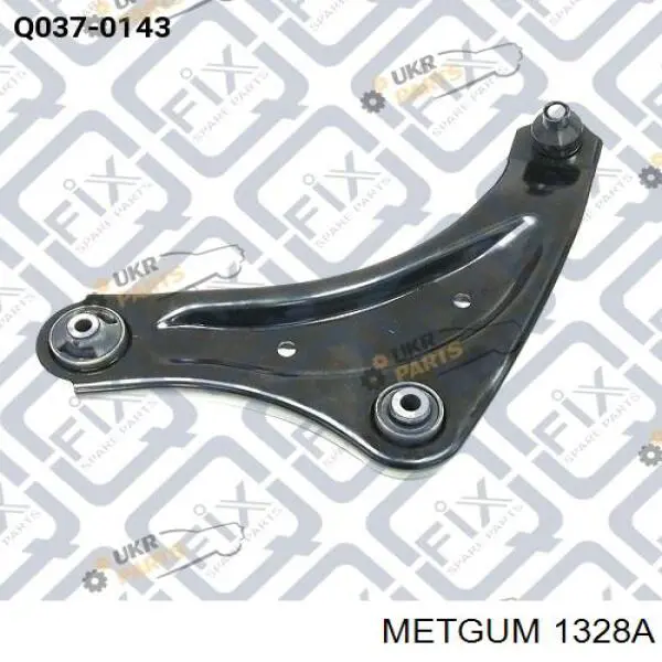 1328A Metgum Silentblock de brazo de suspensión delantero inferior