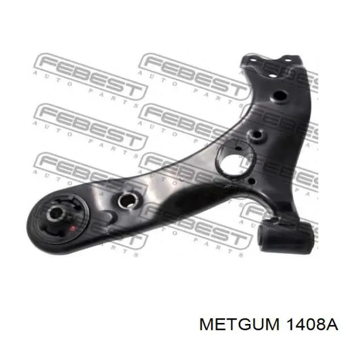 1408A Metgum Silentblock de brazo de suspensión delantero inferior