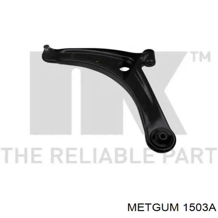 Silentblock del brazo de suspensión 1503A Metgum