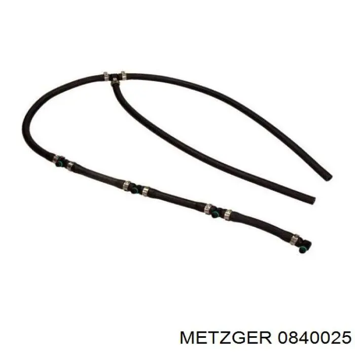 Tubería de retorno de combustible de los inyectores Metzger 0840025 precio, desde 45,45 EUR