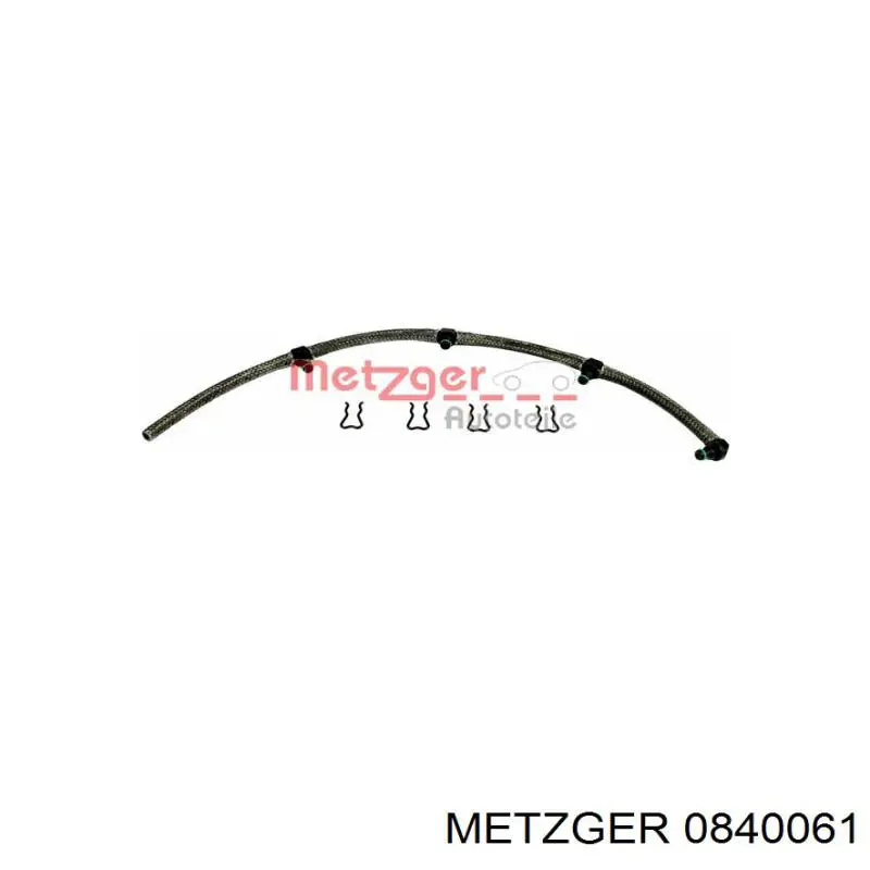 0840061 Metzger Tubo flexible, combustible de fuga 