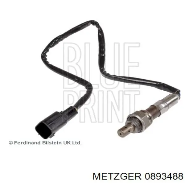 0893488 Metzger sonda lambda sensor de oxigeno para catalizador