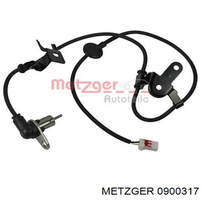 0900317 Metzger sensor abs trasero izquierdo