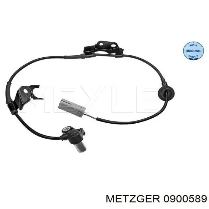 B25D4370X Mazda sensor abs delantero derecho