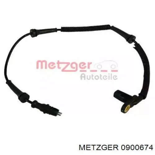 Sensor ABS de rueda delantera Metzger 0900674 precio, desde 27,95 EUR