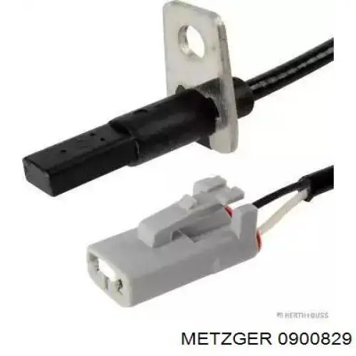 0900829 Metzger sensor abs trasero izquierdo