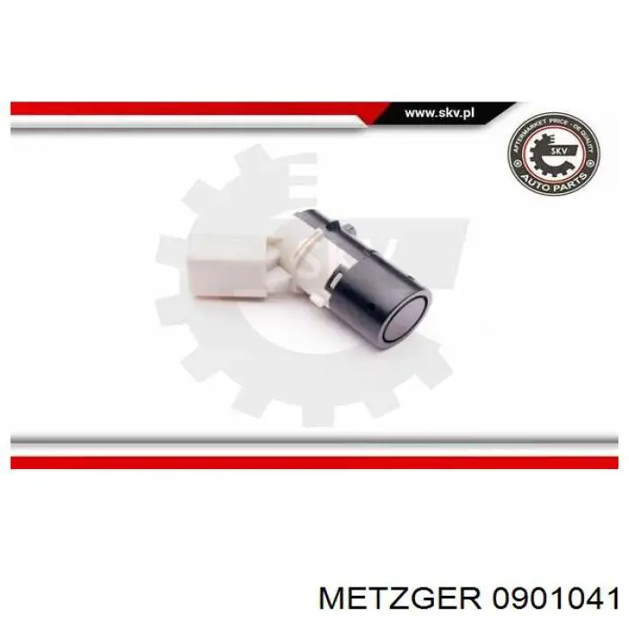 Sensor lateral delantero/trasero de aparcamiento 0901041 Metzger