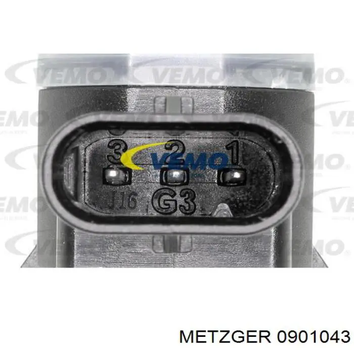 2H09192752ZZ VAG sensor de alarma de estacionamiento(packtronic Delantero/Trasero Central)