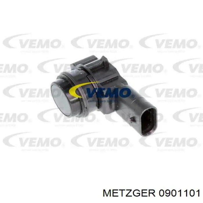 0901101 Metzger sensor de alarma de estacionamiento(packtronic Delantero/Trasero Central)