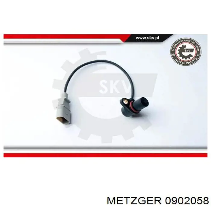 0902058 Metzger sensor de cigüeñal