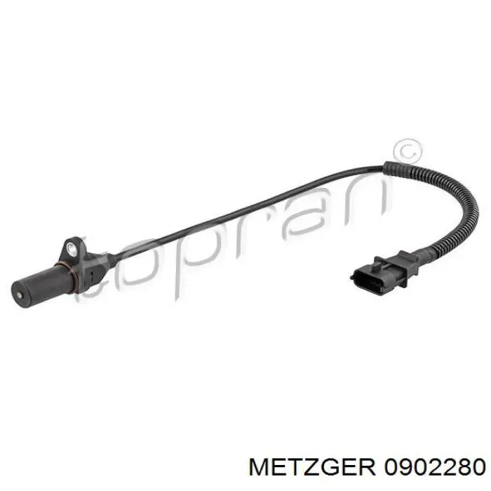 0902280 Metzger sensor de posición del cigüeñal