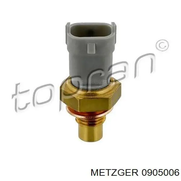 0905006 Metzger sensor, temperatura del refrigerante (encendido el ventilador del radiador)
