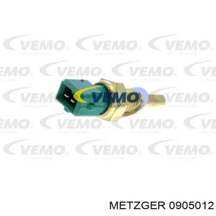 0905012 Metzger sensor de temperatura del refrigerante