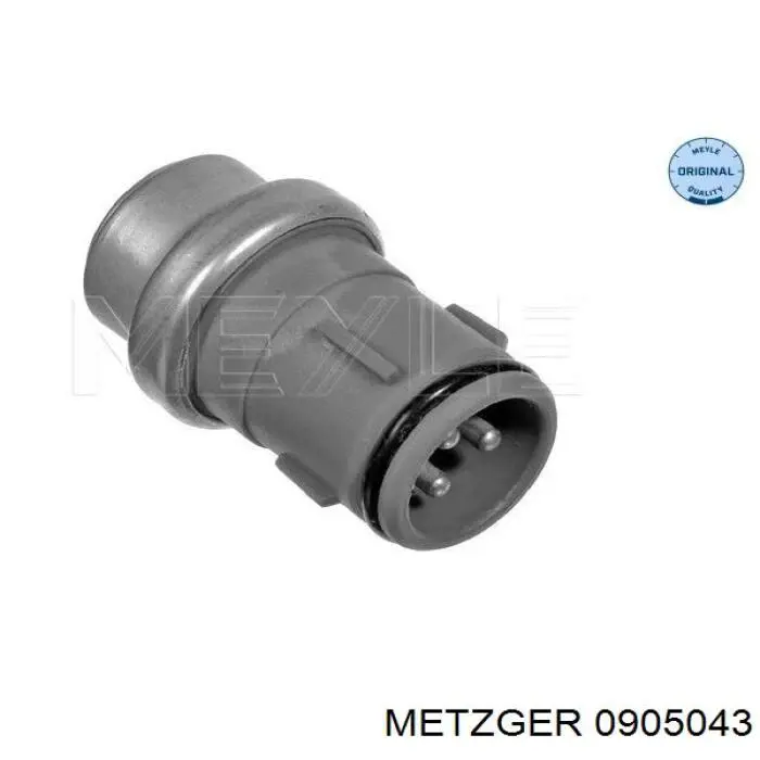 0905043 Metzger sensor de temperatura del refrigerante