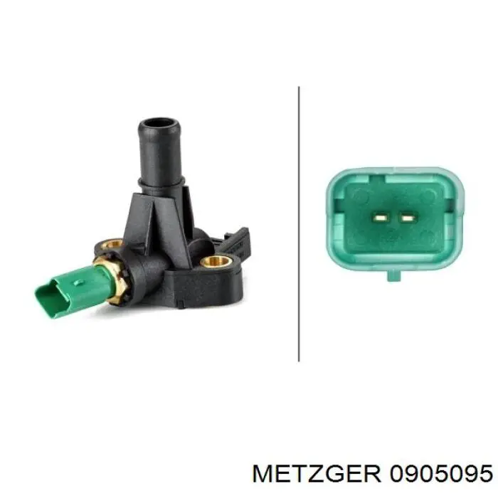 Sensor de temperatura del motor Fiat/Alfa/Lancia 0071719393