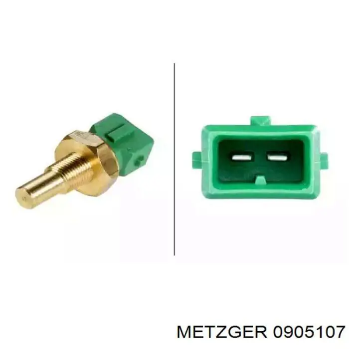 Sensor de temperatura 92VB10884AA Ford