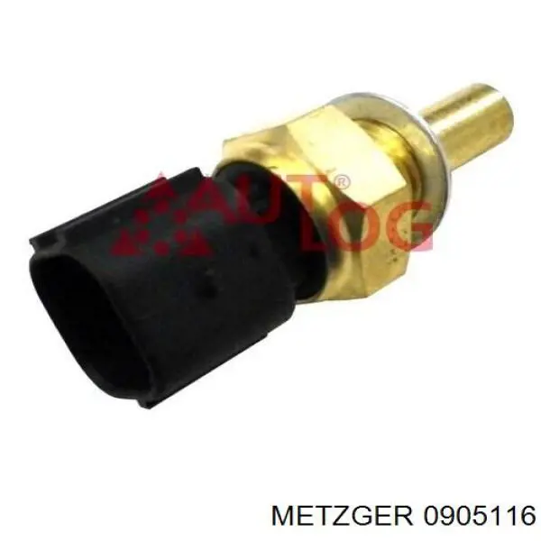 0905116 Metzger sensor de temperatura del refrigerante