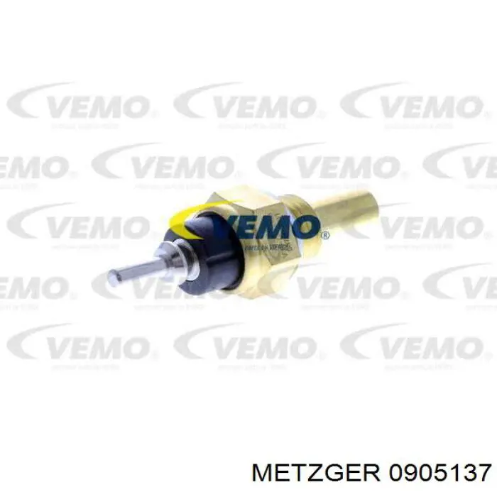 0905137 Metzger sensor de temperatura del refrigerante