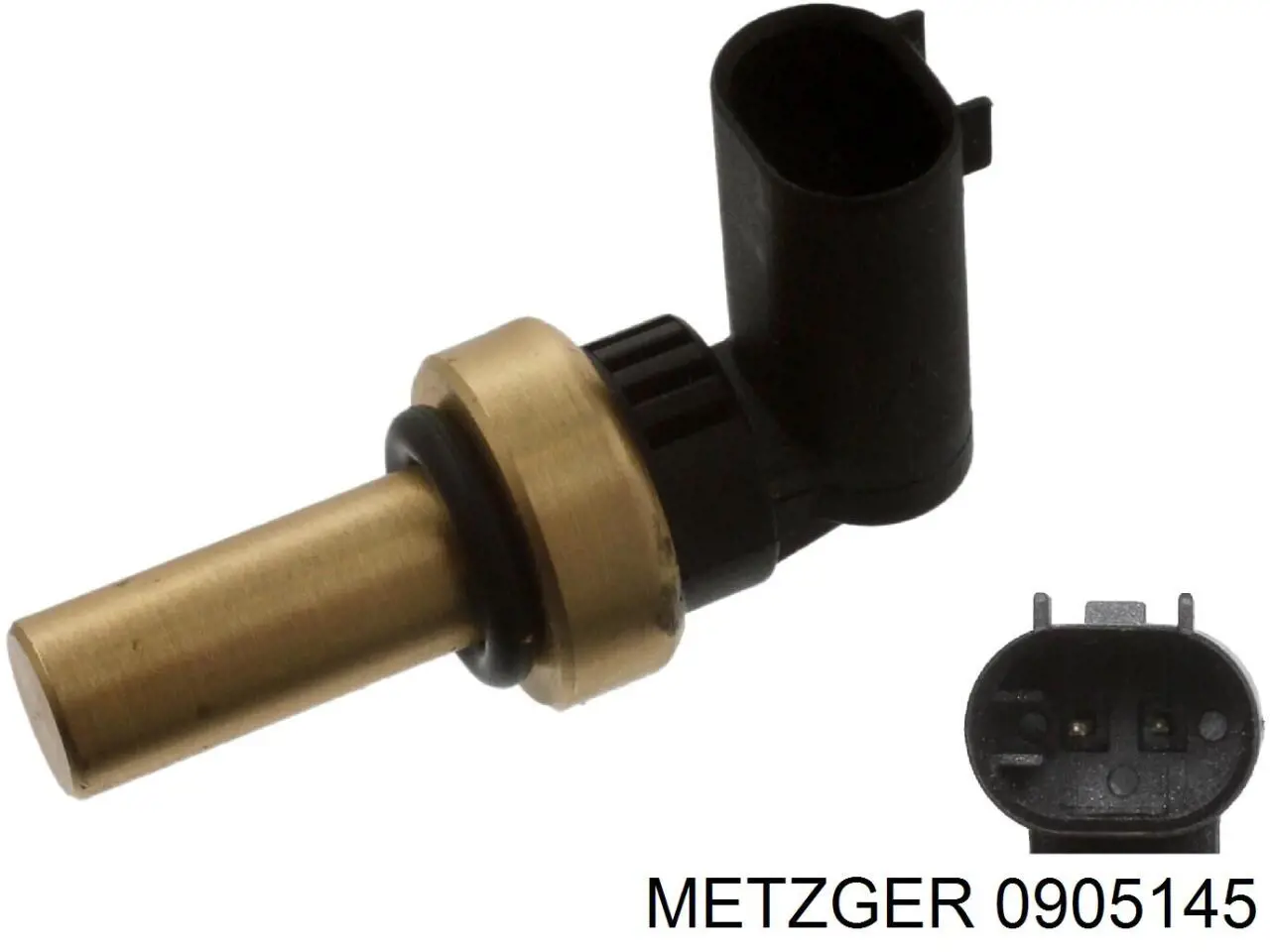 0905145 Metzger sensor de temperatura del refrigerante