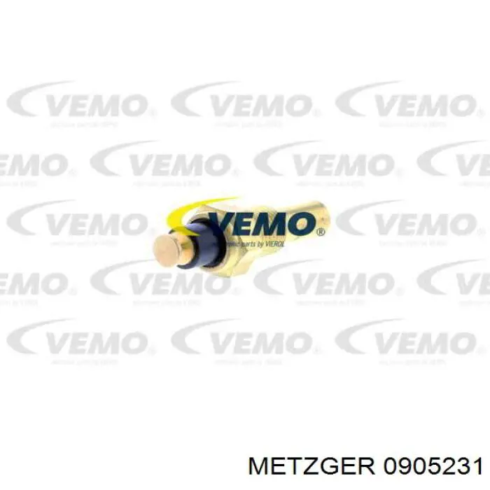 0905231 Metzger sensor de temperatura del refrigerante