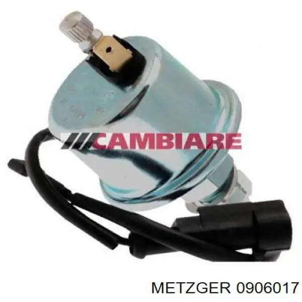 Sensor de presión de aceite 0906017 Metzger