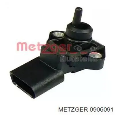0906091 Metzger sensor de presion de carga (inyeccion de aire turbina)