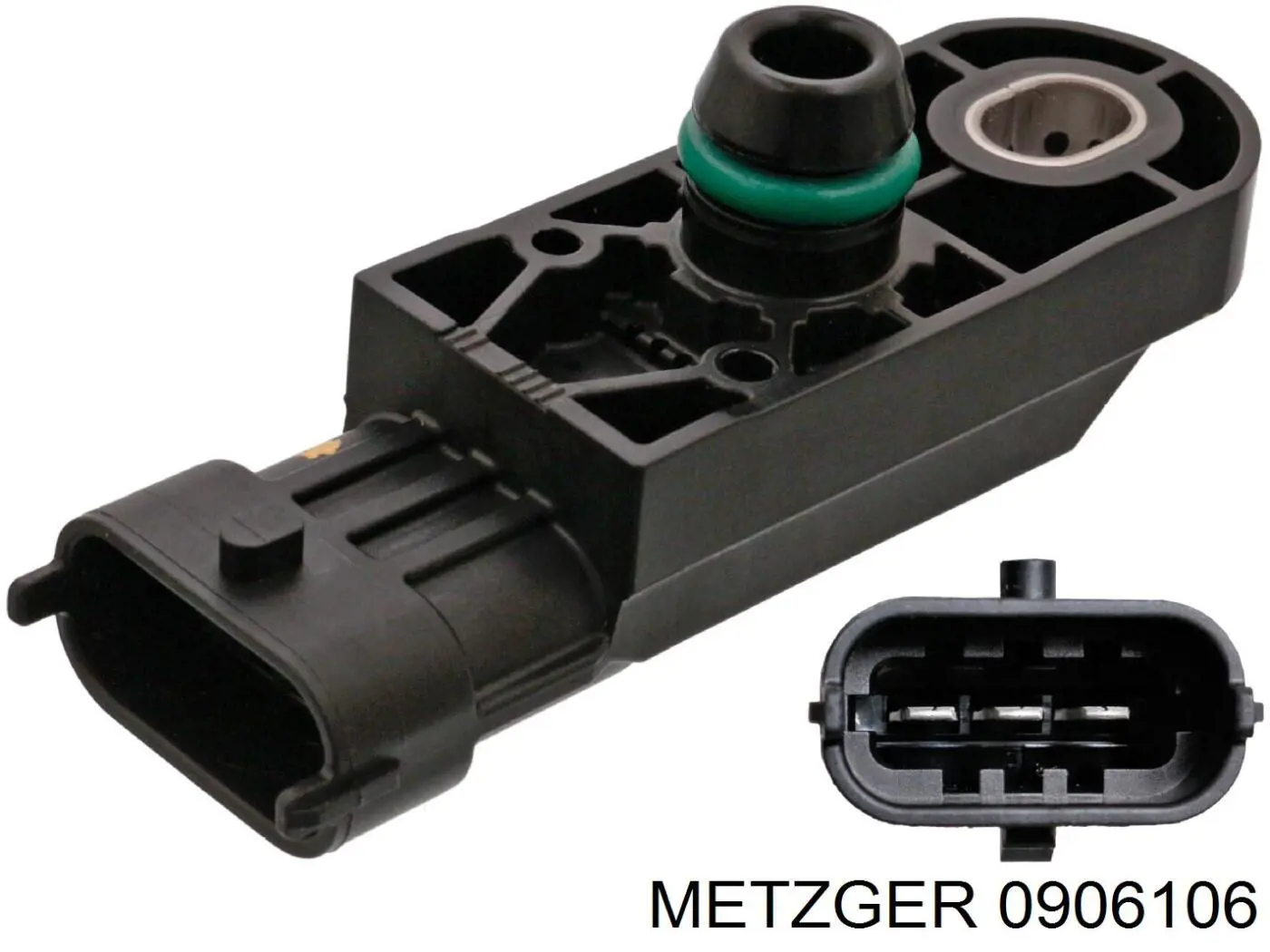 0906106 Metzger sensor de presion de carga (inyeccion de aire turbina)