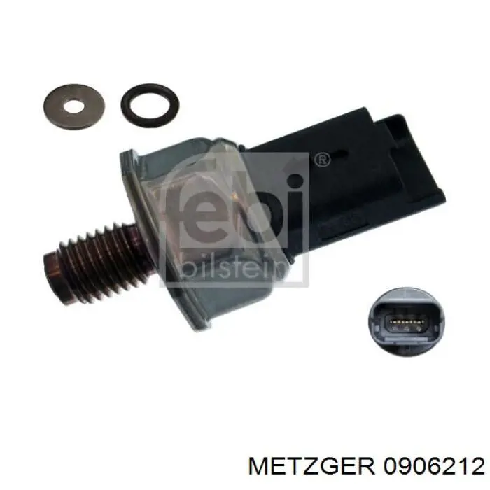 Sensor de presión de combustible 9654592680 Volvo
