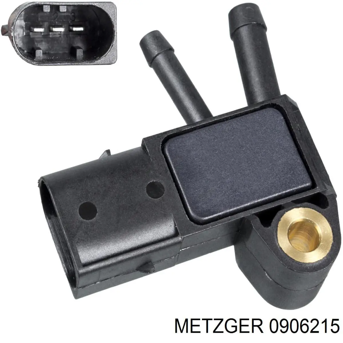 0906215 Metzger sensor de presion de escape