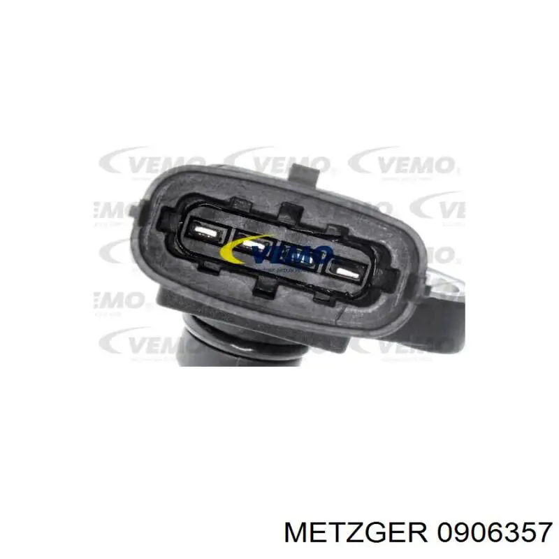 Sensor de presión del aire de admisión Metzger 0906357