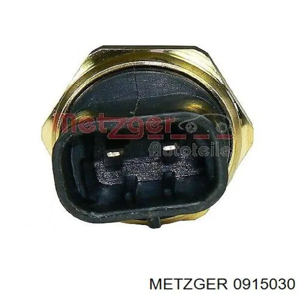 0915030 Metzger sensor, temperatura del refrigerante (encendido el ventilador del radiador)