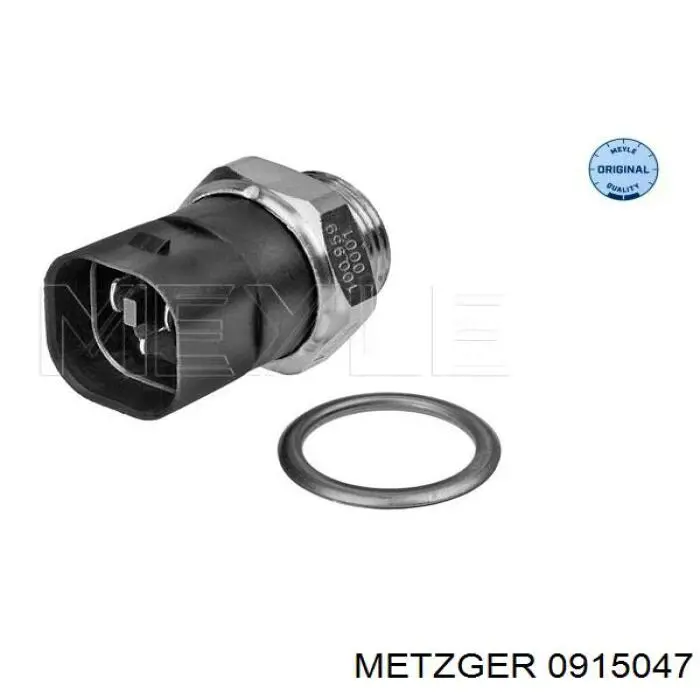 0915047 Metzger sensor, temperatura del refrigerante (encendido el ventilador del radiador)