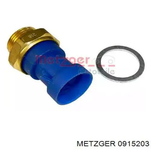 0915203 Metzger sensor, temperatura del refrigerante (encendido el ventilador del radiador)