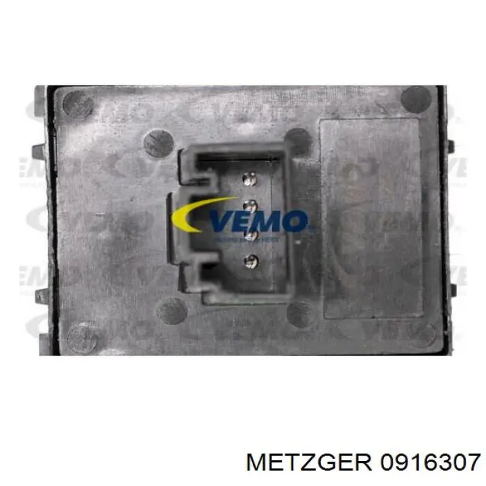 Interruptor de elevalunas delantera izquierda 0916307 Metzger