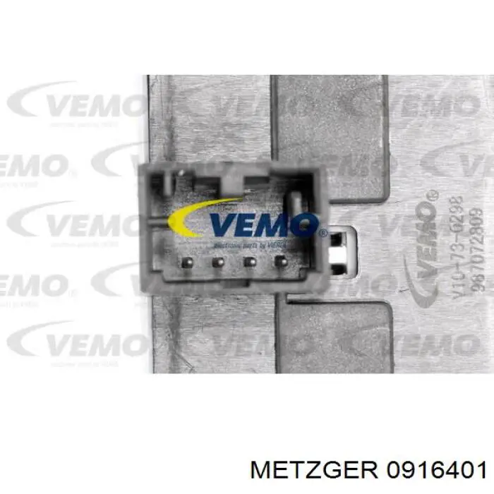 0916401 Metzger unidad de control elevalunas delantera izquierda