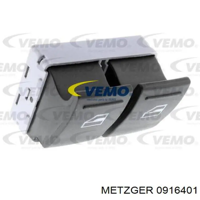 Unidad de control elevalunas delantera izquierda Metzger 0916401