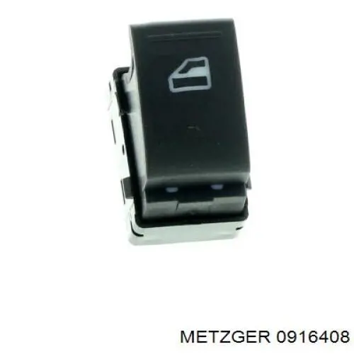 0916408 Metzger botón de elevalunas delantero derecho