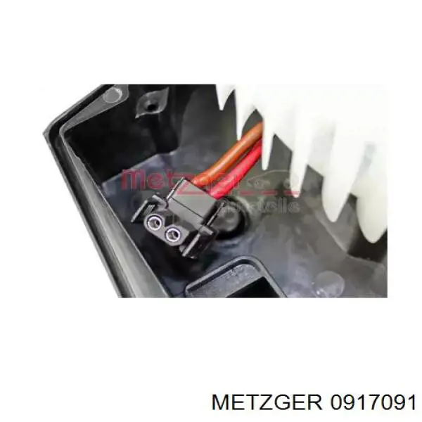 0917091 Metzger motor eléctrico, ventilador habitáculo