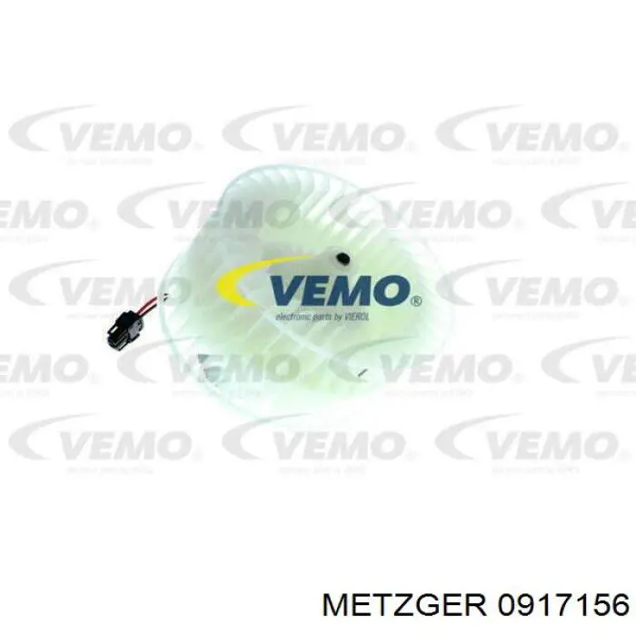 0917156 Metzger ventilador habitáculo