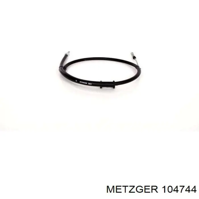 104744 Metzger cable de freno de mano trasero derecho/izquierdo