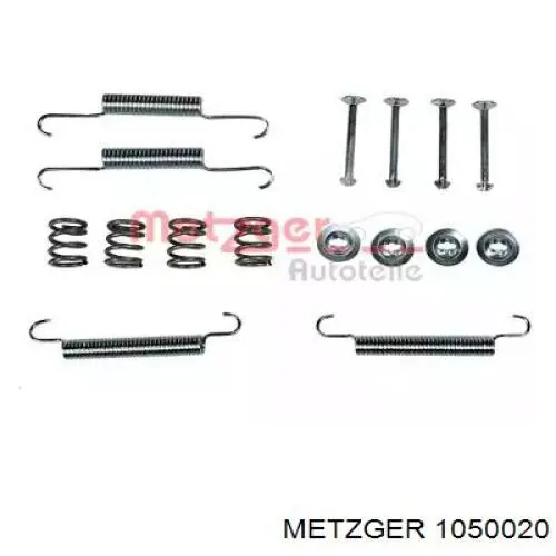 Comprar 1050020 Metzger Juego de reparación de frenos traseros