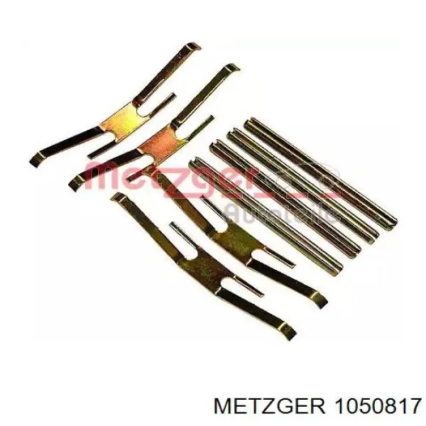 105-0817 Metzger kit de montaje, zapatas de freno traseras