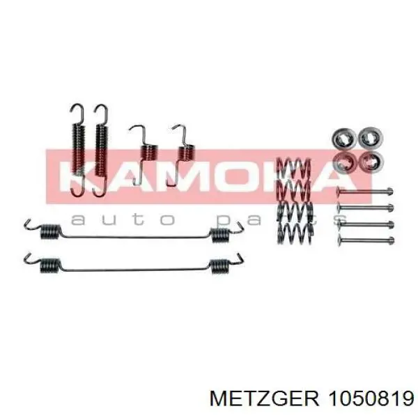 6001551412 Renault (RVI) Kit de montaje de zapatas de freno traseras
