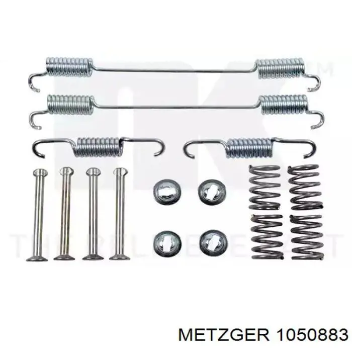 Juego de reparación de frenos traseros 6R0698545 VAG