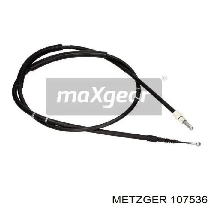 10.7536 Metzger cable de freno de mano trasero derecho