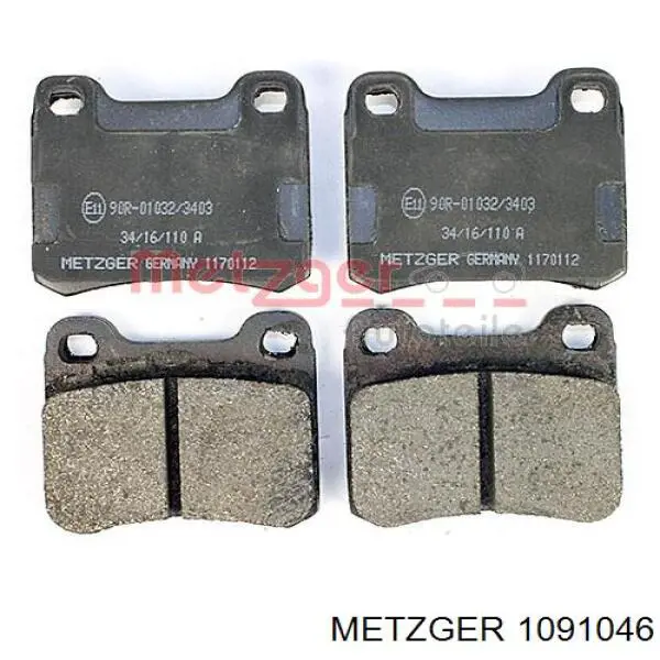 Juego de reparación de pastillas de freno Mercedes A0004214091 precio, desde 6,89 EUR